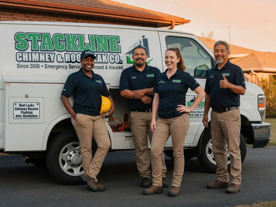 Chimney flashing repair company in Olivia, NC